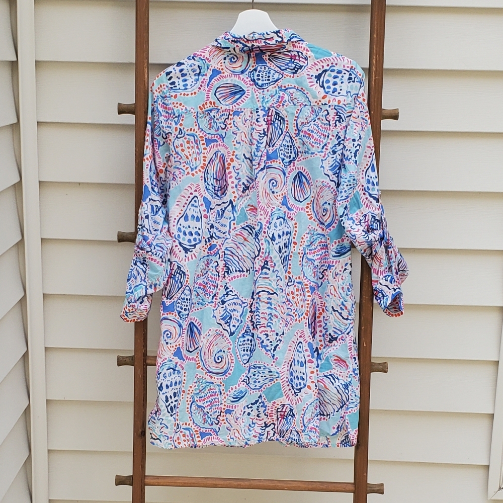 Lilly Pulitzer Jupiter Island Tunic Coverup - Picture 3 of 5